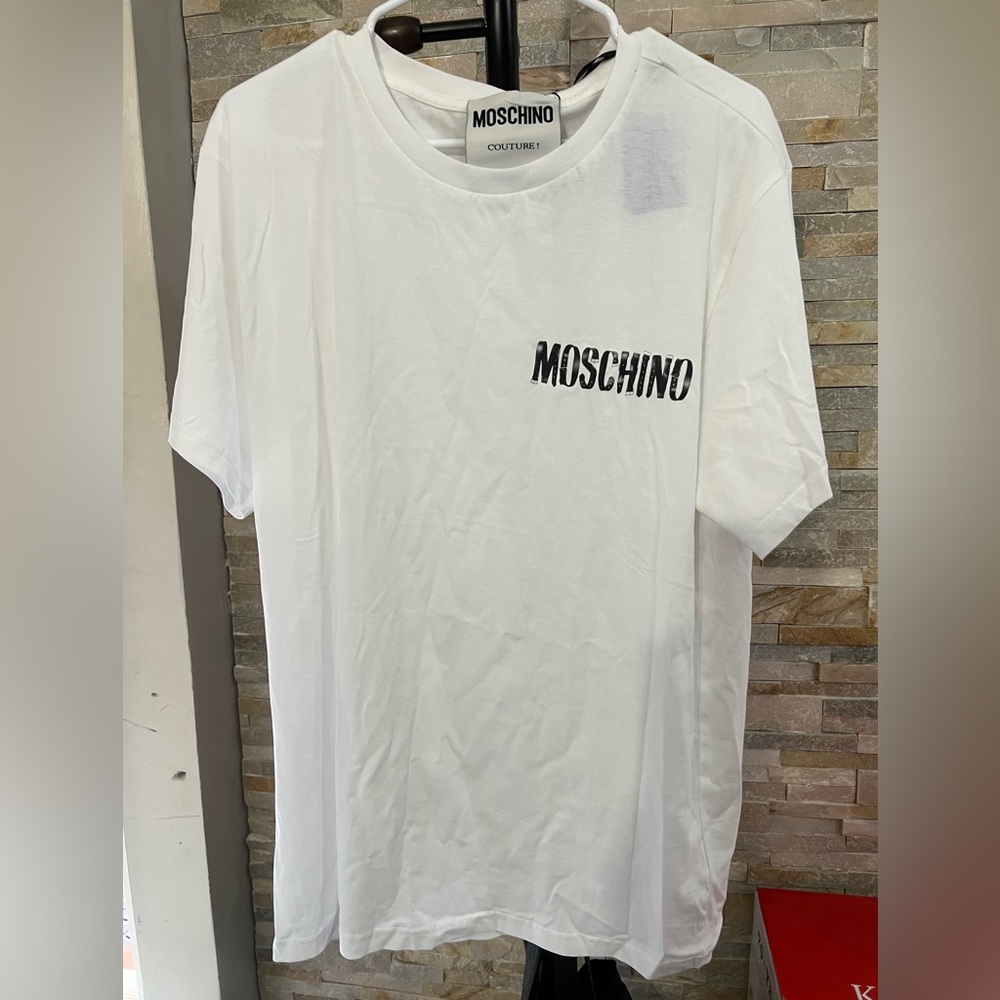 Moschino Classic White Short Sleeve Tee